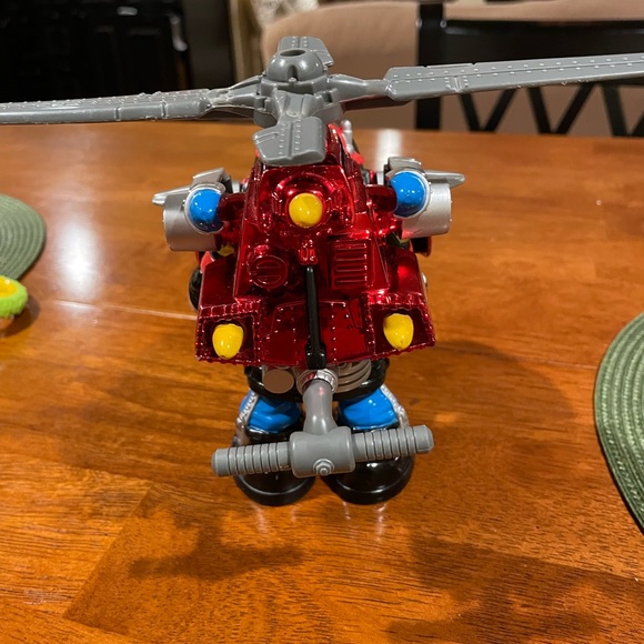 Vintage 1999 Rescue Hero, Hal E. Copter, Fireman with accessories. - Picture 5 of 7